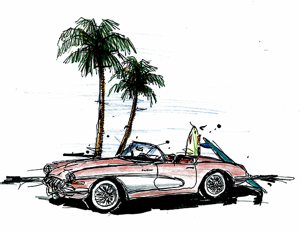 車のイラスト