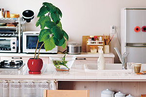 カフェ風インテリア