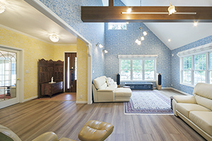 リラックスできる広々空間